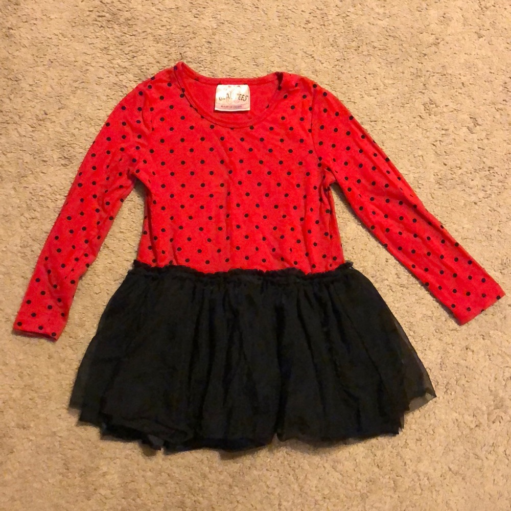 Polka dot tutu dress